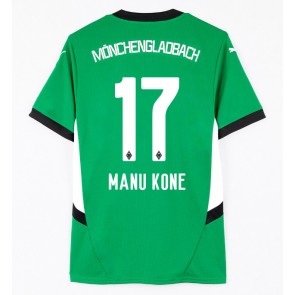 Borussia Monchengladbach Manu Kone #17 Replika Udebanetrøje 2024-25 Kortærmet